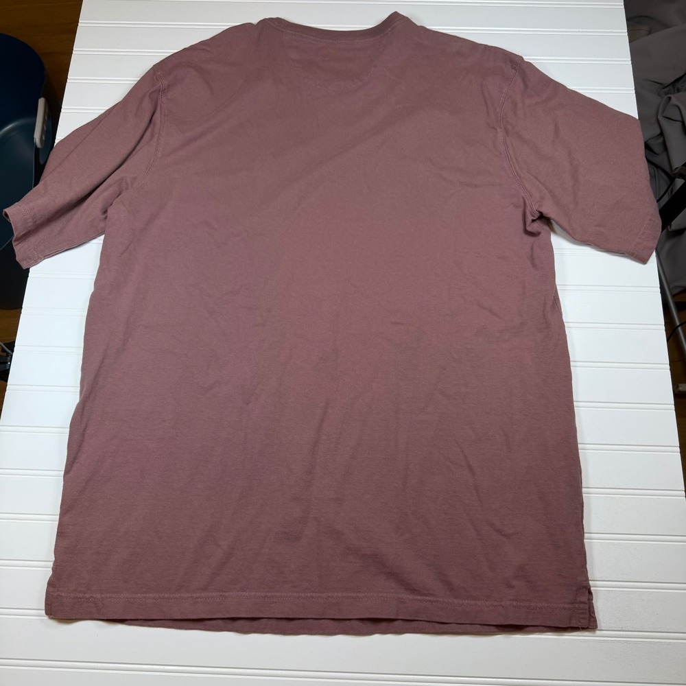 Duluth Trading Co Mens Longtail T Relaxed Fit Cotton Shirt Lot of 2 Reds L - Picture 6 of 8